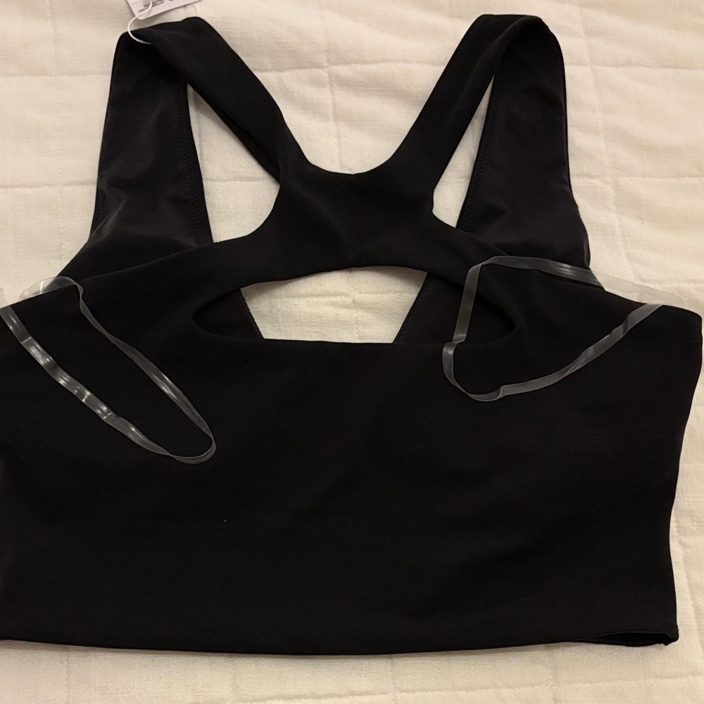 Lululemon Black Racerback Bralette - Women sport’s bra - Picture 6 of 6